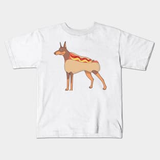 DobieDawg doberman pinscher Kids T-Shirt